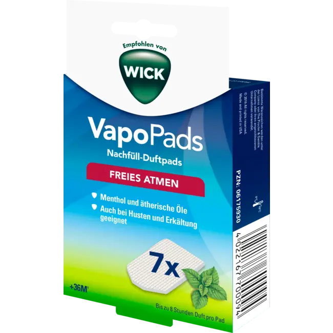 Wick Vapo Pads Menthol 7 St