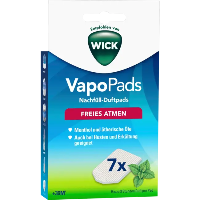 Wick Vapo Pads Menthol 7 St