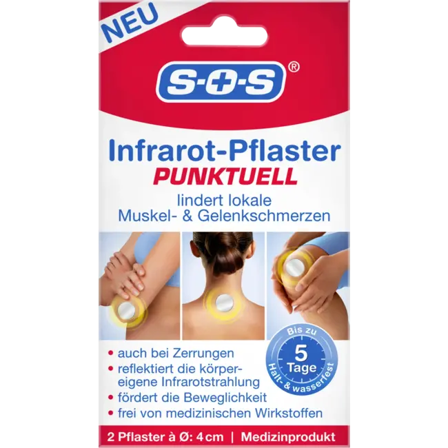 SOS Infraroodpleisters Flexibel 2 St
