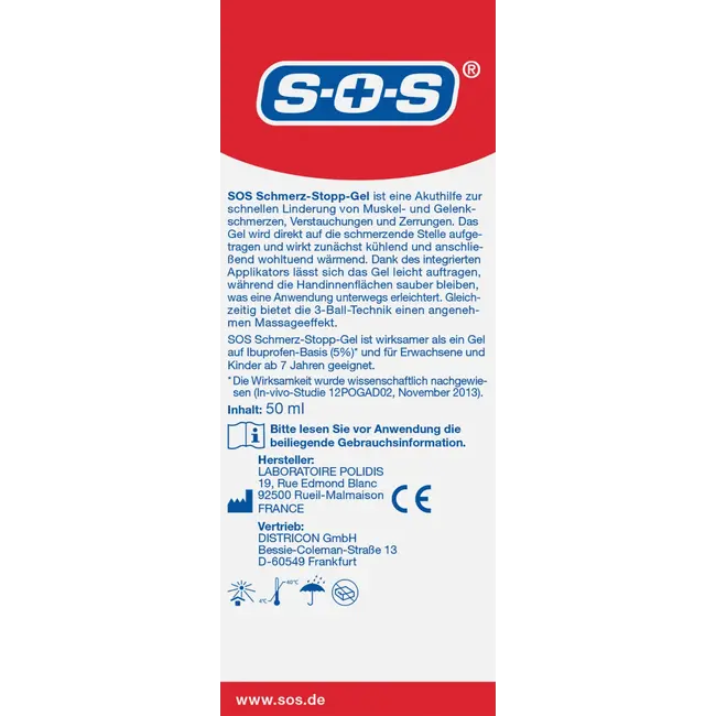 SOS Pijnstopgel 50 ml