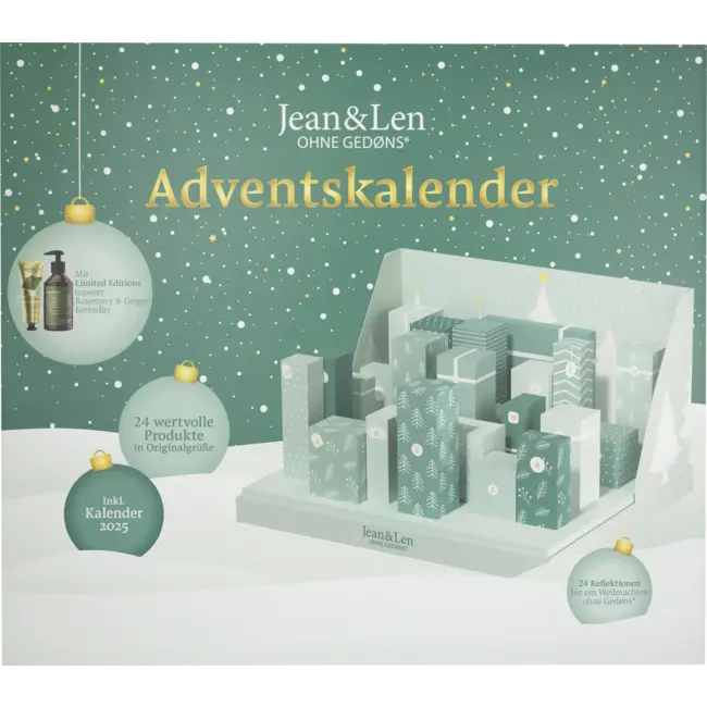 Jean&Len Adventskalender 2024 Met Verzorgingsproducten, Sieraden En Planners Voor 2025 1 St