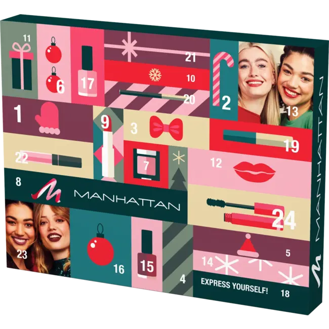 MANHATTAN Cosmetics Make-up Adventskalender 2024 Express Yourself!