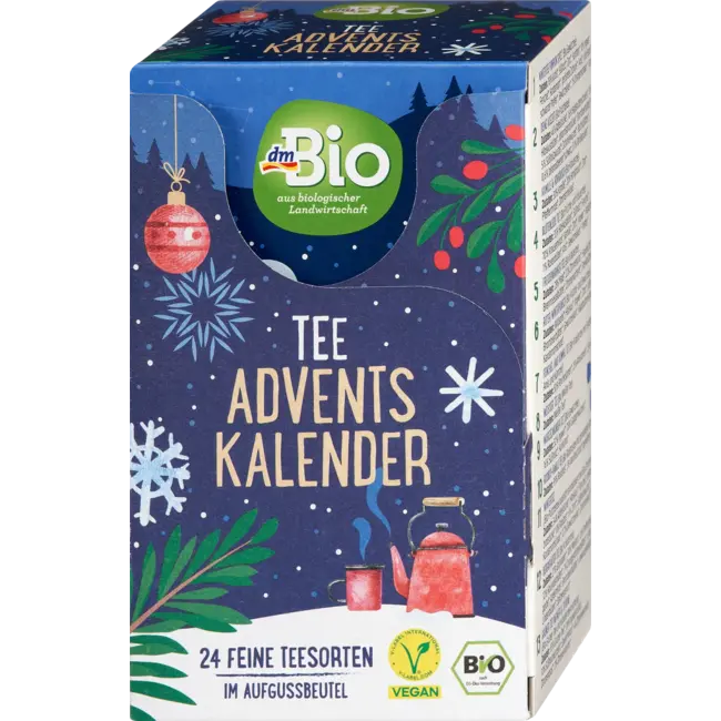 dmBio Thee Adventskalender 2025 45.9 g