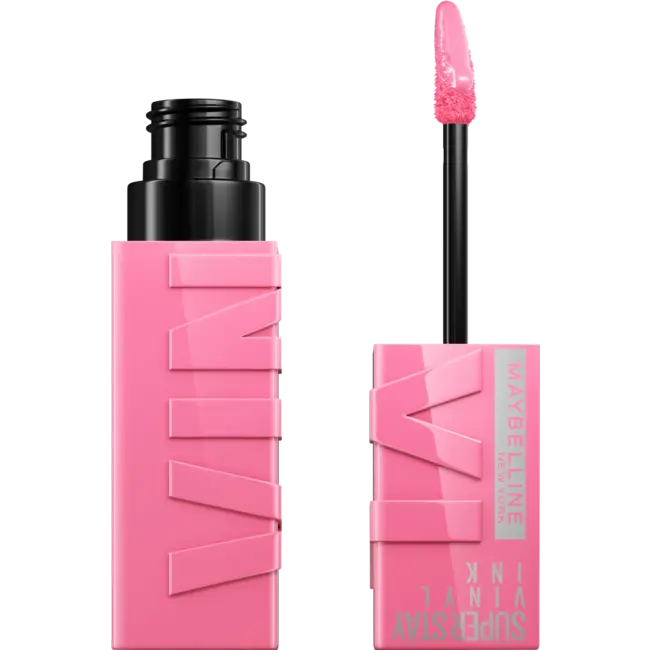 Maybelline New York Lippenstift Super Stay Vinyl Inkt Roze 155 Mashup Upbeat 4.2 ml