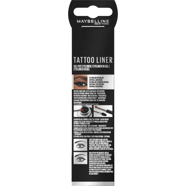 Maybelline New York Gel Eyeliner Tattoo Waterdicht 950 Zwart 3 g