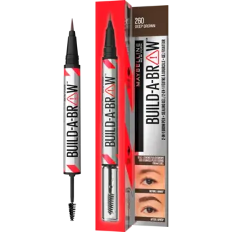 Maybelline New York Maybelline New York Wenkbrauwpotlood Build-a-brow 260 Diepbruin