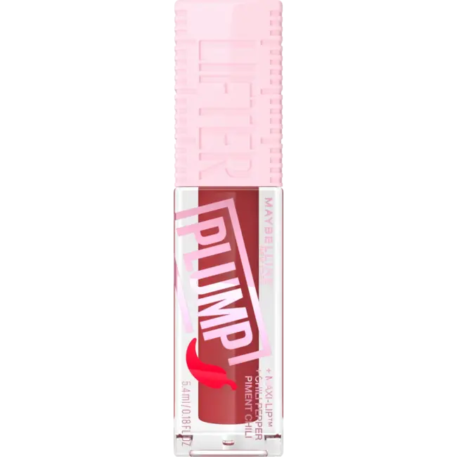 Maybelline New York Lipgloss Lifter Plump 006 Hot Chili 5.4 ml
