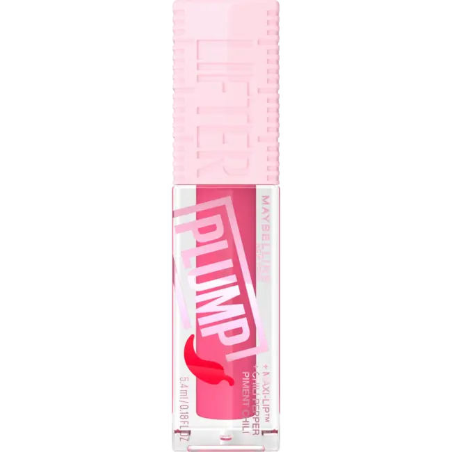Maybelline New York Lipgloss Lifter Plump 003 Roze String 5.4 ml