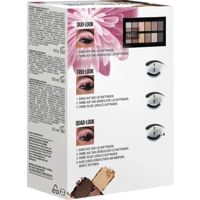 Maybelline New York Cadeauset Oogmake-up 3-delig 1 St