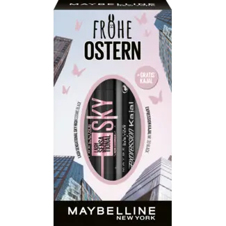 Maybelline New York Maybelline New York Augen Make-upset Mascara Sky High Cosmic Black + gratis Expression Kajal 33 Zwart