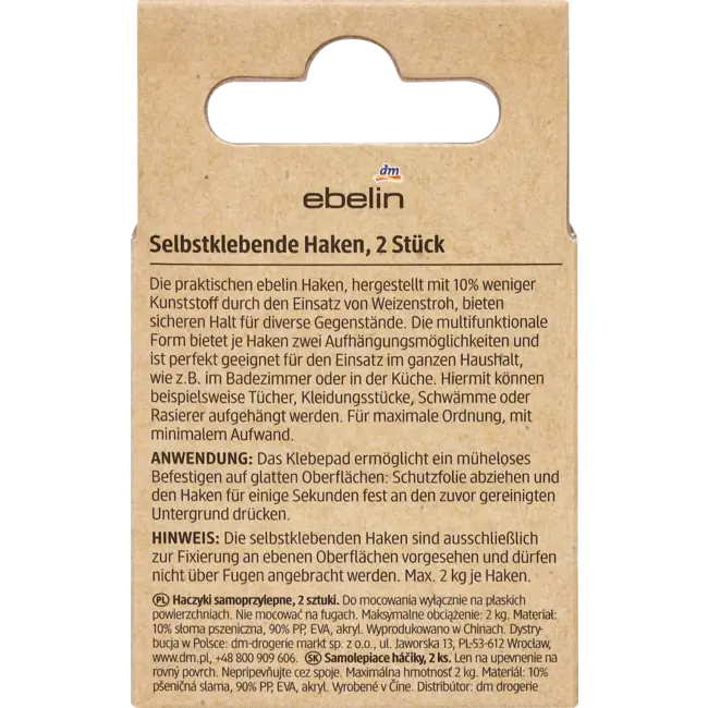 ebelin Plakhaak / Scheerapparaathouder 2 St