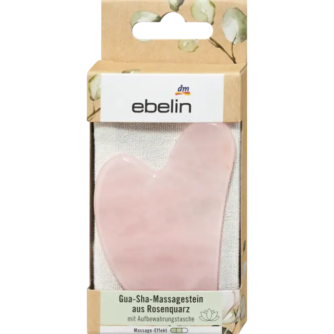 ebelin Gua Sha Y-stein Rosenquarz 1 St