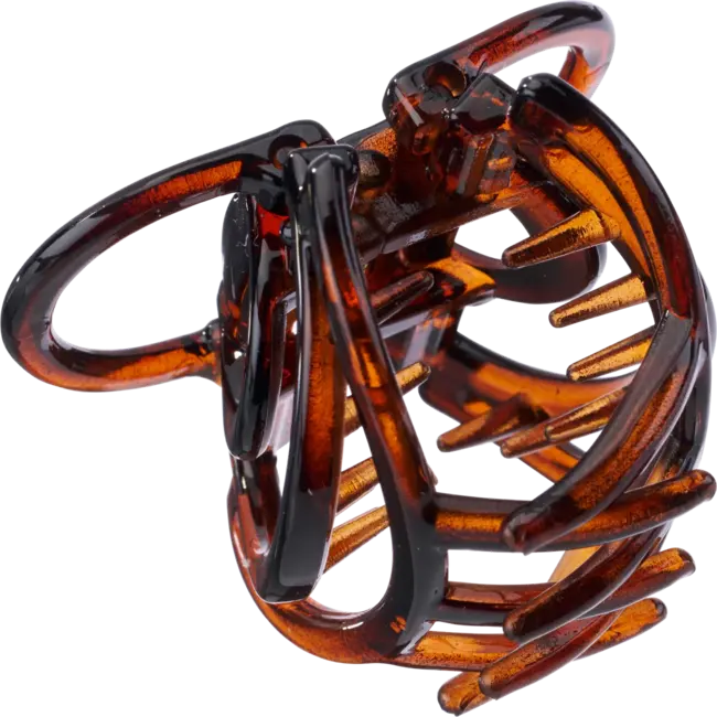 ebelin Haarclip Met Inklapbare Vleugels Zwart / Bruin 1 St