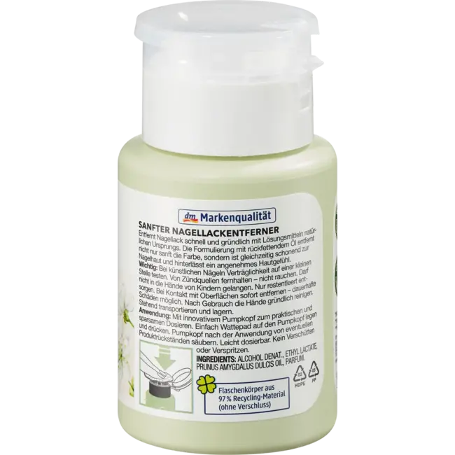 ebelin Nagellakverwijderaar Zacht 125 ml