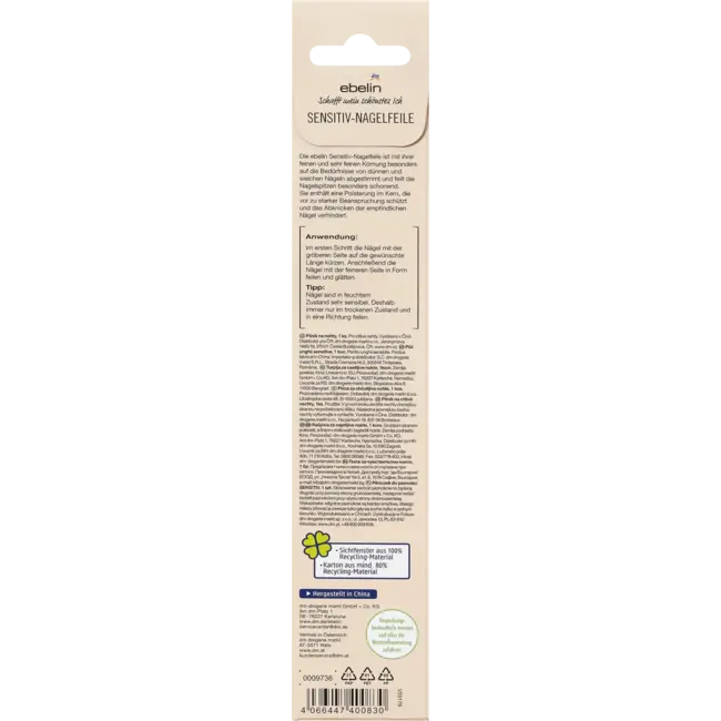 ebelin Nagelvijl Gevoelig 1 St