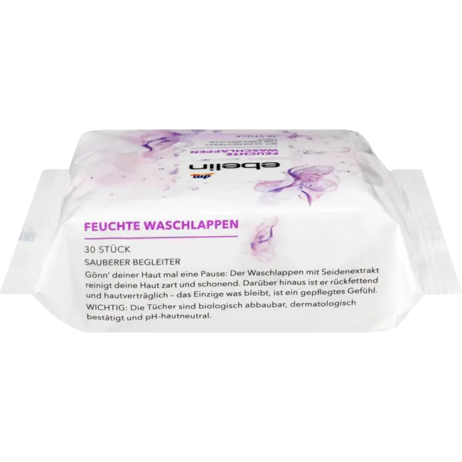 ebelin Vochtige Washandje Zijde 30 St