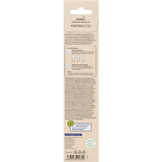 ebelin Kunstnagelfeil 1 St