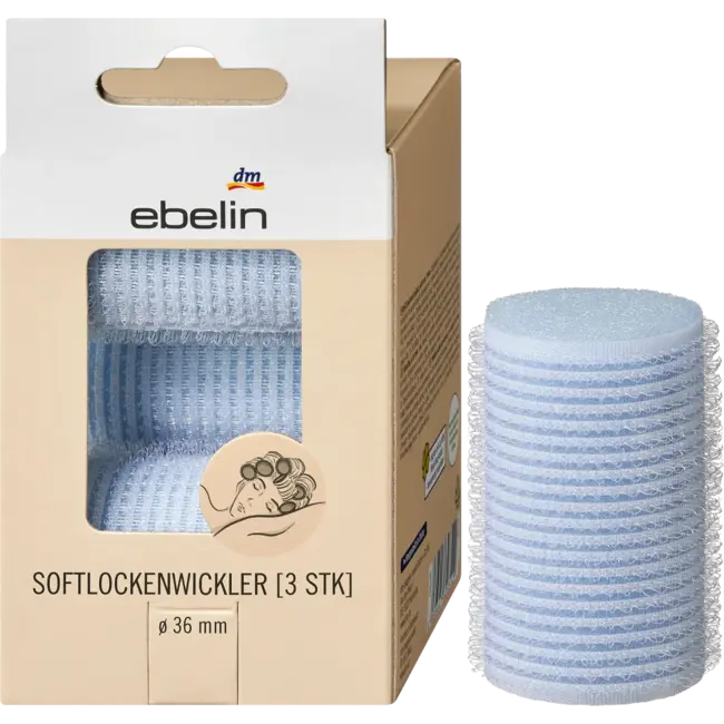ebelin Soft Curl Wikkelaar 36mm 3 St
