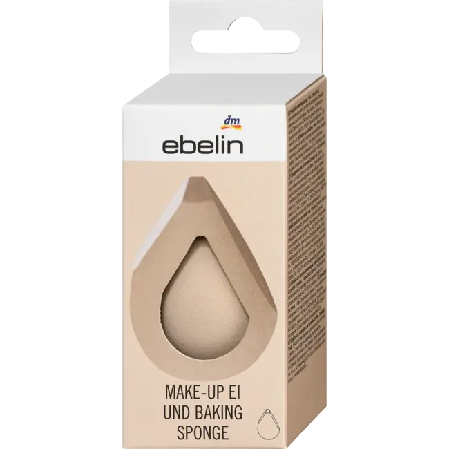 ebelin Make-up Ei En Bakken Spons 1 St