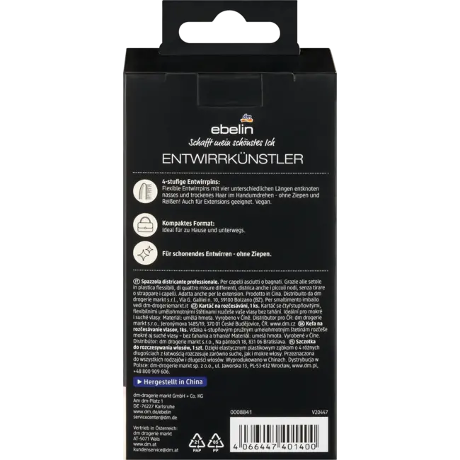 ebelin Professionele Ontklitter Zonder Handvat 1 St