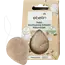 ebelin Konjac Gezichtsscrub Spons Walnoot Schaal 1 St