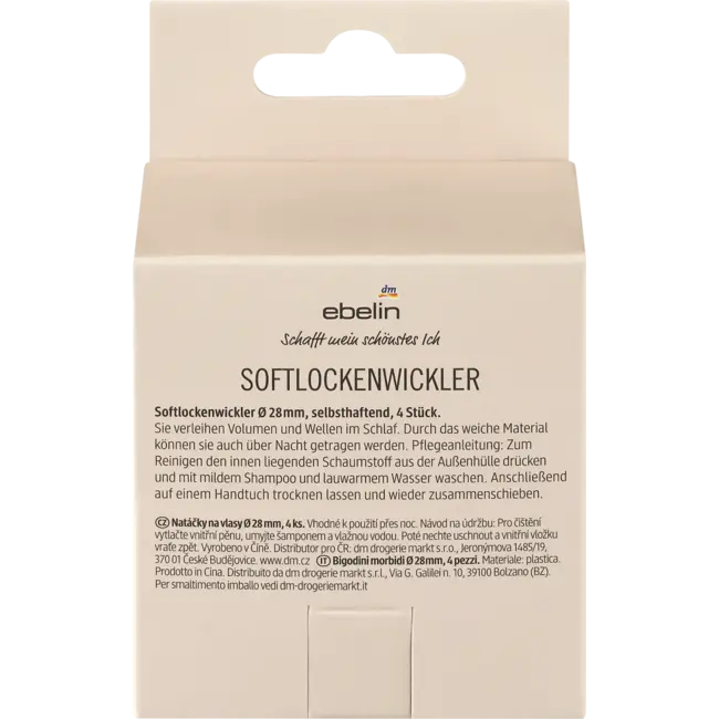 ebelin Soft Curl Wikkelaar Ø 28 Mm 4 St