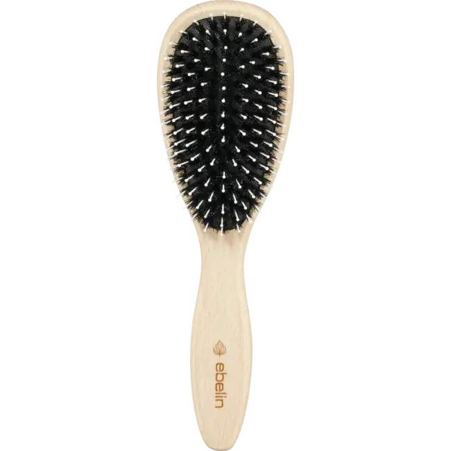 ebelin Nature Verzorging & Glans Houten Borstel Ovaal 1 St