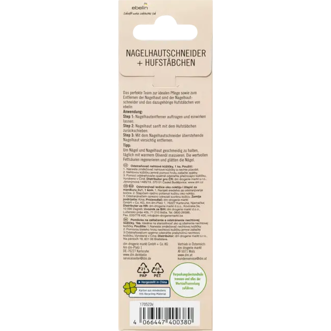 ebelin Nagelriemsnijders En Hoefstokjes 1 St