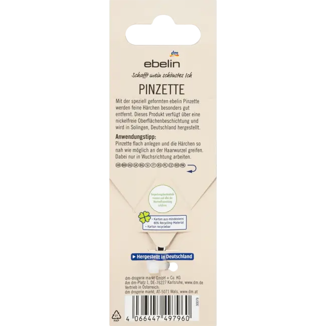 ebelin Pincet Gebogen 1 St