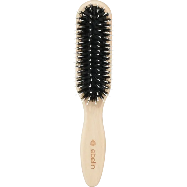ebelin Nature Verzorging & Glans Houten Borstel Smal 1 St