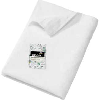 ebelin ebelin Witte badstof handdoek 100% katoen GOTS gecertificeerd