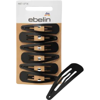 ebelin ebelin Haarclip mat look zwart