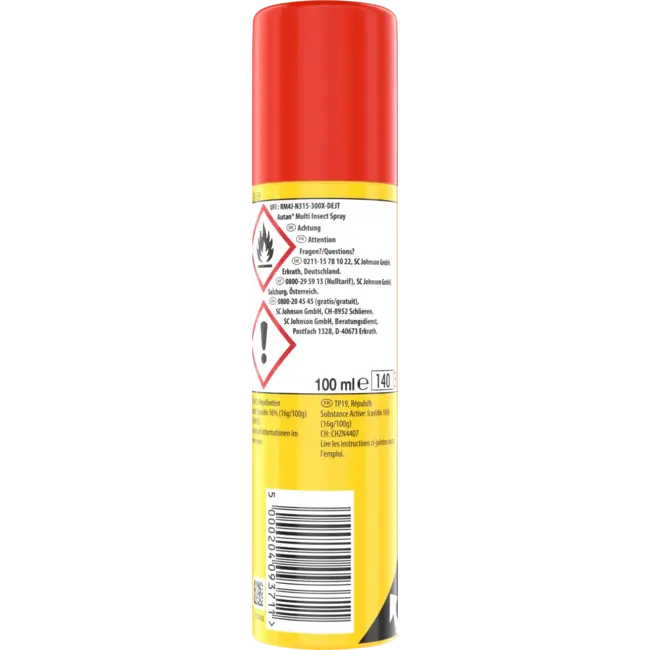 Autan Insectenwerende Spray Multi Insect, Verstuiver 100 ml