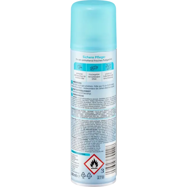 Balea Voet Deodorantspray 200 ml