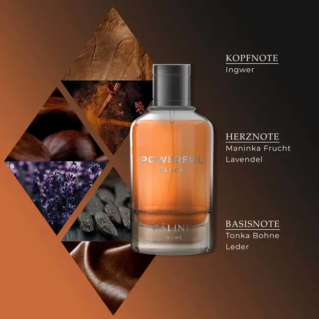 CÂLINE Krachtige Zwarte Eau De Toilette Van HOMME 60 ml