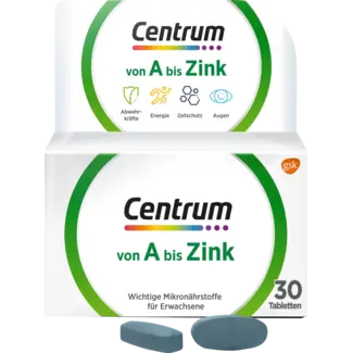 Centrum Centrum A Tot Zink Tabletten 30 St