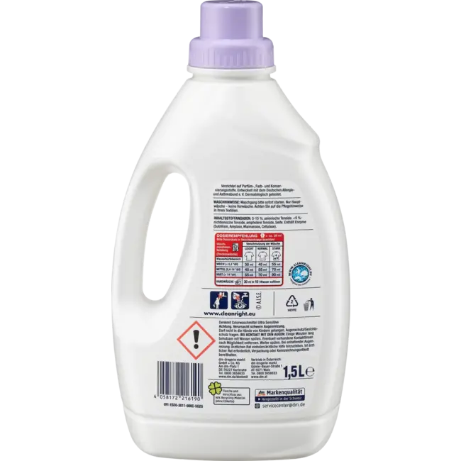 Denkmit Kleurwasmiddel Ultra Sensitive 27 Wl