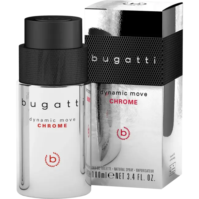 bugatti Dynamic Move Chrome Eau De Toilette 100 ml
