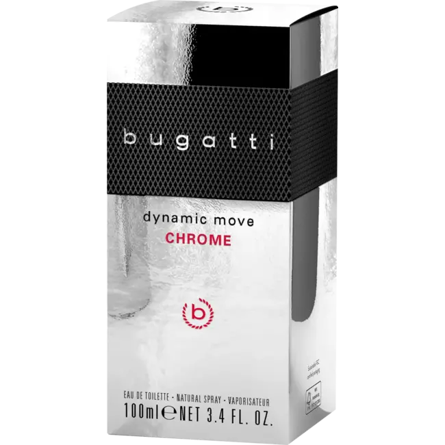 bugatti Dynamic Move Chrome Eau De Toilette 100 ml