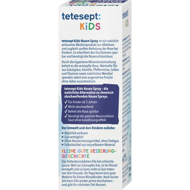 tetesept Neusspray Kids Met Eucalyptusolie & Kamille 20 ml