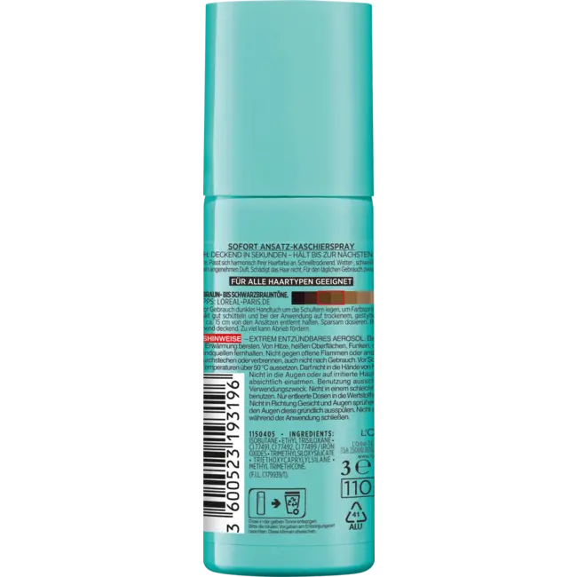 L'ORÉAL PARiS MAGIC RETOUCH Aanzetspray Donkerbruin Tot Zwartbruin 75 ml
