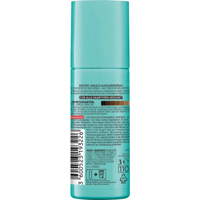 L'ORÉAL PARiS MAGIC RETOUCH Aanzetspray Blond Tot Middenblond 75 ml