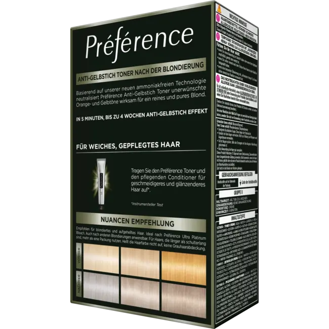 L'ORÉAL PARiS PRÉFÉRENCE Haartoner 01 Platinum Ice 1 St