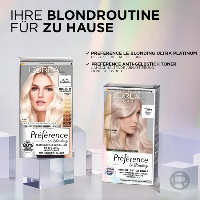 L'ORÉAL PARiS PRÉFÉRENCE Haartoner 01 Platinum Ice 1 St