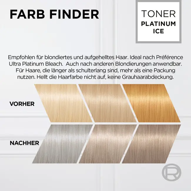 L'ORÉAL PARiS PRÉFÉRENCE Haartoner 01 Platinum Ice 1 St