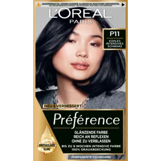 L'Oréal Paris Préférence L'ORÉAL PARiS PRÉFÉRENCE Haarverf P11 Cool Intens Zwart