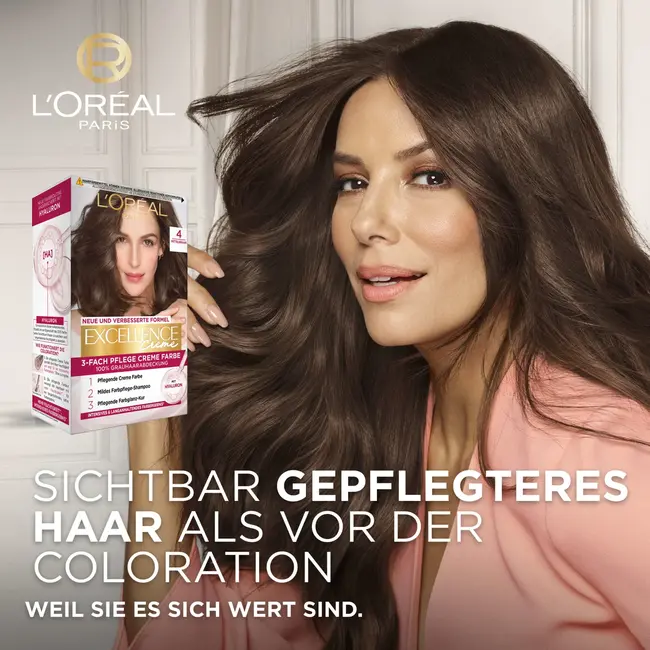 L'ORÉAL PARiS EXCELLENCE CREME Haarverf 7.3 Hazelnootblond 1 St