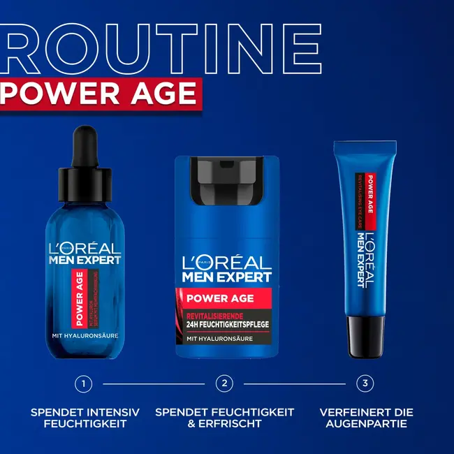L'ORÉAL PARiS MEN EXPERT Geschenkset Power Age 2tlg 1 St