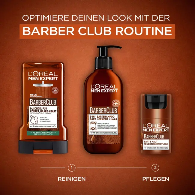 L'ORÉAL PARiS MEN EXPERT Duschgel Barber Club 250 ml