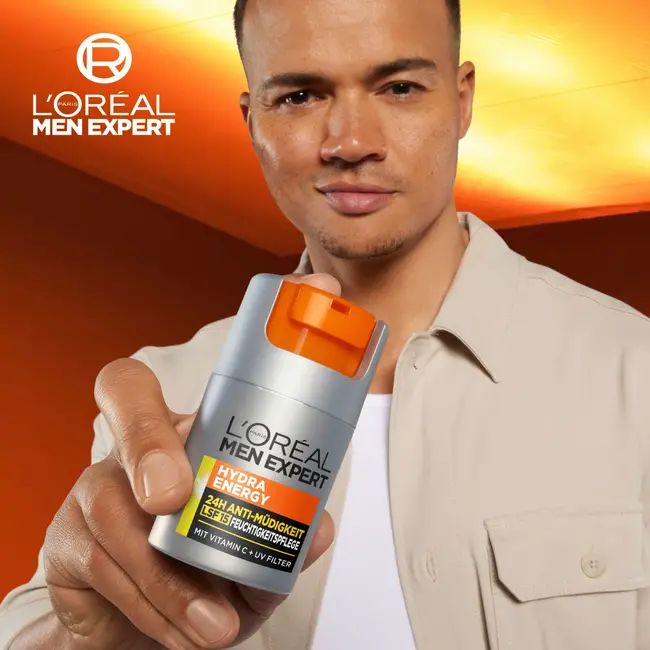 L'ORÉAL PARiS MEN EXPERT Gezichtscrème Hydra Energy, Hydraterende SPF 15 50 ml